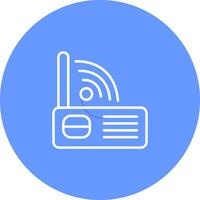 módem Wifi vector icono