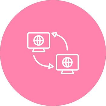 Synchronization Vector Icon