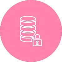 Encrypted Data Vector Icon