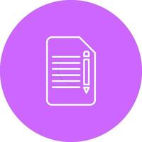 Edit Document Vector Icon