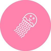 Jellyfish Vector Icon