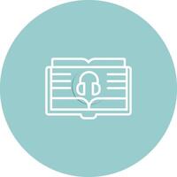 Audio Book Vector Icon