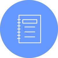 Notepad Vector Icon