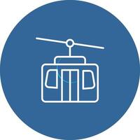 Cable Car Vector Icon