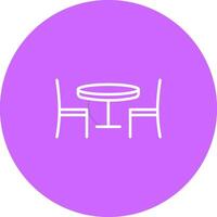 Dining Table I Vector Icon