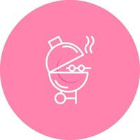 icono de vector de barbacoa