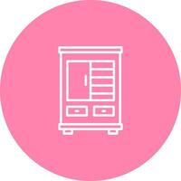 Shelves Cabinet Vector Icon