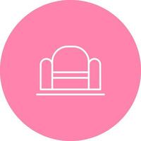 Bedroom Chair Vector Icon