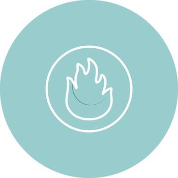 icono de vector de fuego