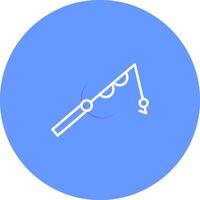 Fishing Pole Vector Icon