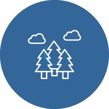 Forest Vector Icon