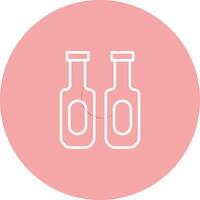 Drink Bottle Vector Icon