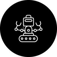 Industrial Robot I Vector Icon