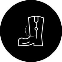 Cowboy Boot Vector Icon