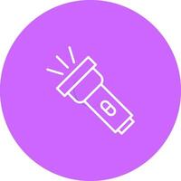 Flashlight Vector Icon