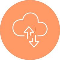 Cloud Computing Vector Icon