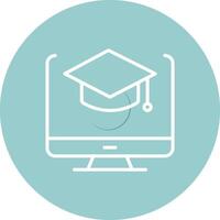 Online Learning Vector Icon