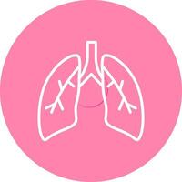Lungs Vector Icon