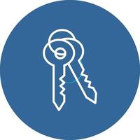 House Key Vector Icon