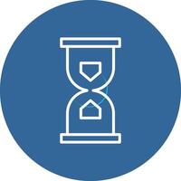 icono de vector de reloj de arena