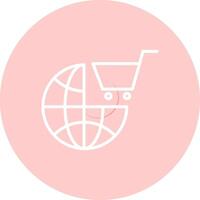World Shopping Vector Icon