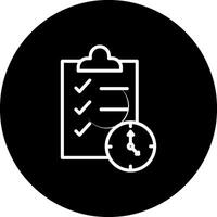 Time Management Vector Icon