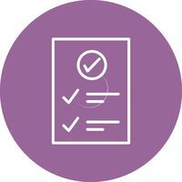 Check Up List Vector Icon