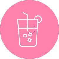 Cold Drink Vector Icon