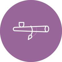 Pipe Of Peace Vector Icon