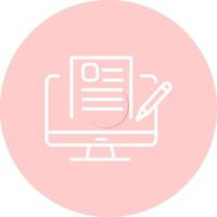 Blog Vector Icon