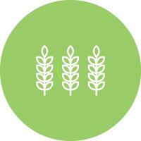 Wheat Vector Icon
