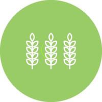 Wheat Vector Icon