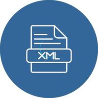 XML Vector Icon