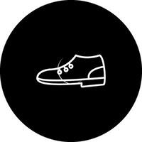 icono de vector de zapatos casuales