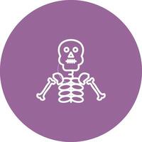 Skeleton Vector Icon