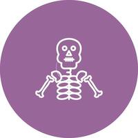 Skeleton Vector Icon