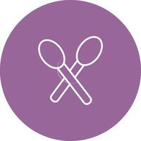 Spoons Vector Icon