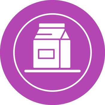 icono de vector de botella de leche