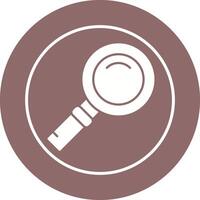 Magnifying Glass Vector Icon