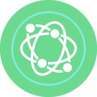 Atomic Structure Vector Icon