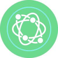 Atomic Structure Vector Icon