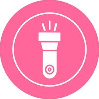 Flashlight Vector Icon