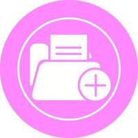 Create Folder Vector Icon