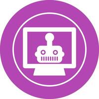 Artificial Bot Vector Icon