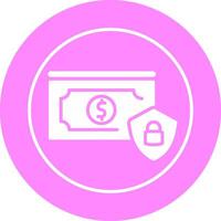 Secure Money Vector Icon