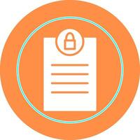 Privacy Page Vector Icon