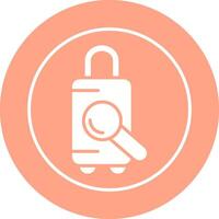 Find Luggage Vector Icon