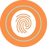 Fingerprint Vector Icon