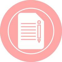 Edit Document Vector Icon