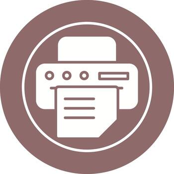 Printer Vector Icon